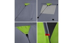 NC6006 ZIELONO-SZARY NAMIOT KEMPINGOWY DISCOVERY NILS CAMP