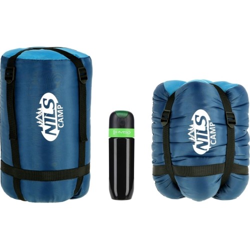 NC2012 SZARO-NIEBIESKI ŚPIWÓR NILS CAMP