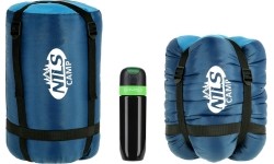 NC2012 SZARO-NIEBIESKI ŚPIWÓR NILS CAMP