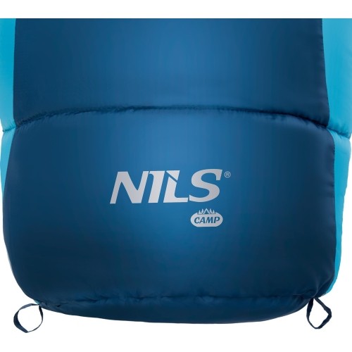 NC2012 SZARO-NIEBIESKI ŚPIWÓR NILS CAMP