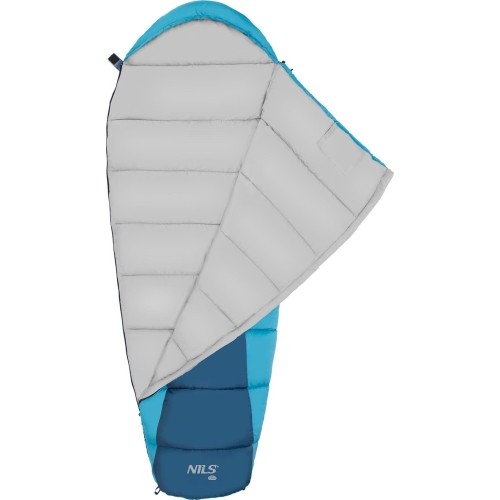 NC2012 SZARO-NIEBIESKI ŚPIWÓR NILS CAMP