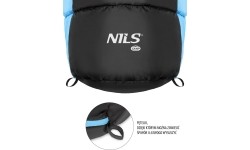 NC2012 CZARNO-NIEBIESKI ŚPIWÓR NILS CAMP