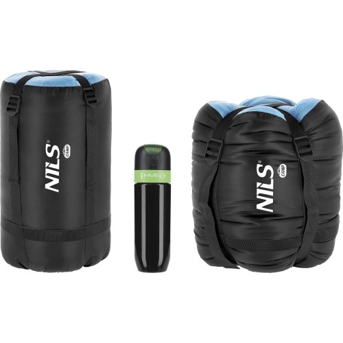 NC2012 CZARNO-NIEBIESKI ŚPIWÓR NILS CAMP