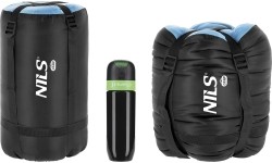 NC2012 CZARNO-NIEBIESKI ŚPIWÓR NILS CAMP