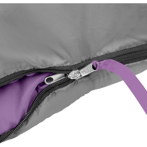 NC2008 SZARO-FIOLETOWY ŚPIWÓR ROZMIAR M NILS CAMP