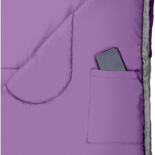 NC2008 SZARO-FIOLETOWY ŚPIWÓR ROZMIAR M NILS CAMP