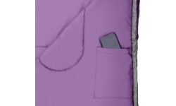 NC2008 SZARO-FIOLETOWY ŚPIWÓR ROZMIAR M NILS CAMP