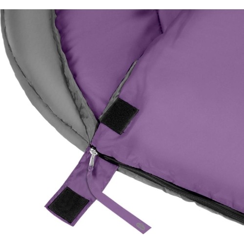 NC2008 SZARO-FIOLETOWY ŚPIWÓR ROZMIAR M NILS CAMP