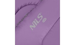NC2008 SZARO-FIOLETOWY ŚPIWÓR ROZMIAR M NILS CAMP