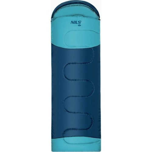 NC2008 NIEBIESKI-JASNONIEBIESKI ŚPIWÓR ROZMIAR L NILS CAMP