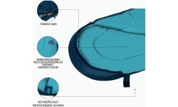 NC2008 NIEBIESKI-JASNONIEBIESKI ŚPIWÓR ROZMIAR L NILS CAMP