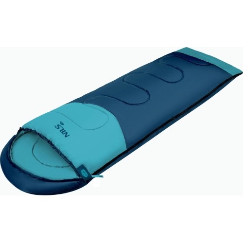 NC2008 NIEBIESKI-JASNONIEBIESKI ŚPIWÓR ROZMIAR L NILS CAMP