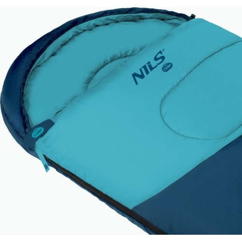 NC2008 NIEBIESKI-JASNONIEBIESKI ŚPIWÓR ROZMIAR L NILS CAMP