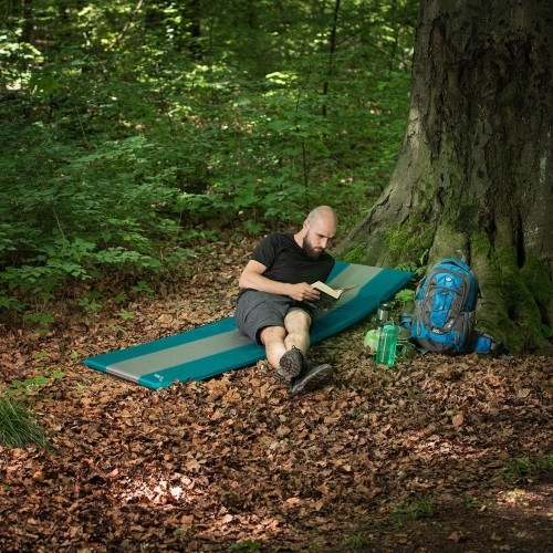 NC4340 MATA SAMOPOMPUJĄCA NILS CAMP TURKUSOWO-SZARA