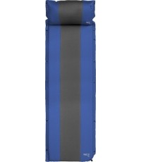 NC4349 BLUE-GRAY SELF-INFLATING MAT WITH A PILLOW NILS CAMP