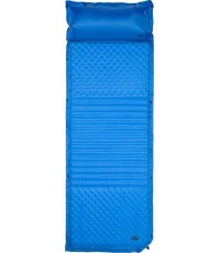 Materac samopompujący z poduszką Nils Camp NC4001, niebieski