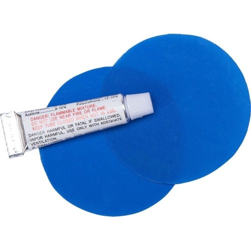 Materac samopompujący z poduszką Nils Camp NC4001, niebieski