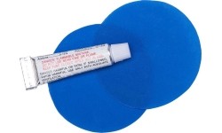 Materac samopompujący z poduszką Nils Camp NC4001, niebieski