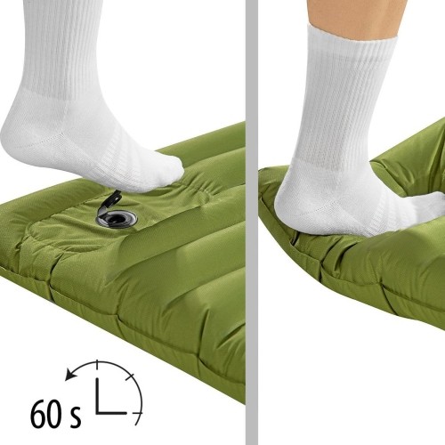 NC4101 ZIELONA MATA Z WBUDOWANĄ POMPKĄ 9CM NILS CAMP