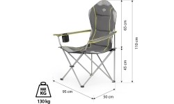 NC3080 KRZESŁO KEMPINGOWE NILS CAMP