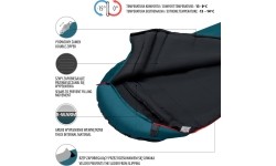 NC2005 CIEMNOZIELONY ŚPIWÓR NILS CAMP