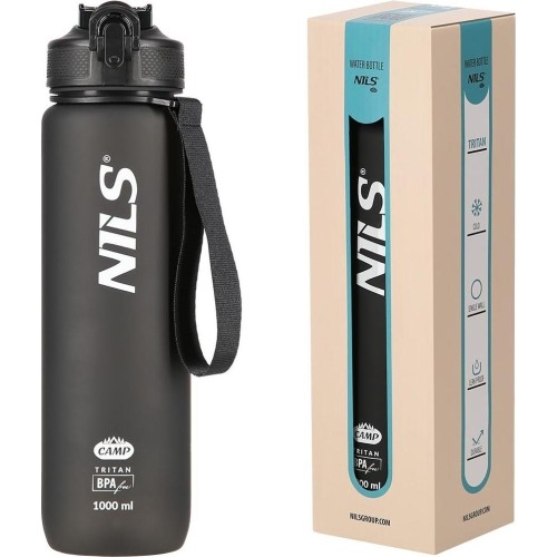 NCD68 BOTTLE BLACK TRITAN NILS CAMP