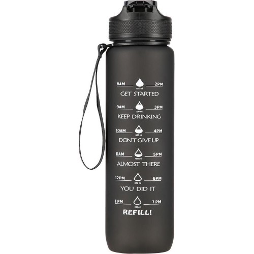 NCD68 BOTTLE BLACK TRITAN NILS CAMP