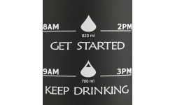 NCD68 BOTTLE BLACK TRITAN NILS CAMP