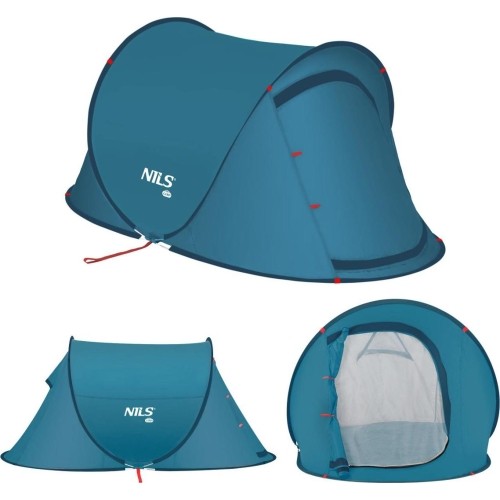 Samorozkładający się namiot kempingowy NC3743 New Color NILS Camp