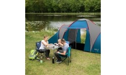Namiot kempingowy NC6431 niebiesko-jasnoszary Highland IV Nils Camp