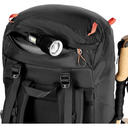 NC1992 PLECAK TURYSTYCZNY CZARNY NORDKAPP 65L NILS CAMP