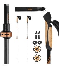 NW8613 NILS KIJKI DO NORDIC WALKING Z WŁÓKNA WĘGLOWEGO