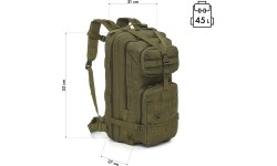 NC3902 PLECAK TAKTYCZNY RANGER ZIELONY 45L NILS CAMP