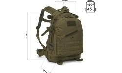 NC3904 PLECAK TAKTYCZNY VANGUARD GREEN 45L NILS CAMP