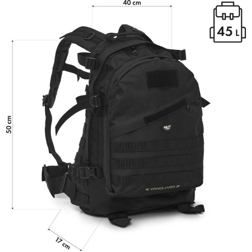 NC3904 PLECAK TAKTYCZNY VANGUARD CZARNY 45L NILS CAMP