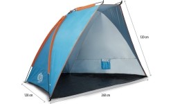 Namiot plażowy Nils NC8030, niebieski