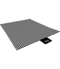 Mata piknikowa Nils Camp NC2310 biało-czarna, 300x200cm, PE, aluminium