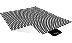 Mata piknikowa Nils Camp NC2310 biało-czarna, 300x200cm, PE, aluminium