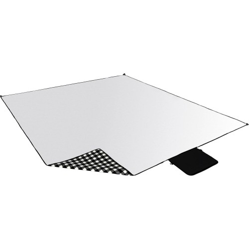 Mata piknikowa Nils Camp NC2310 biało-czarna, 300x200cm, PE, aluminium