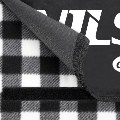 Mata piknikowa Nils Camp NC2310 biało-czarna, 300x200cm, PE, aluminium