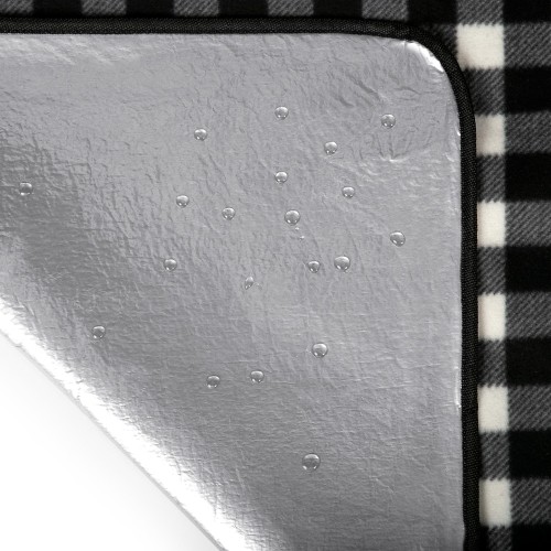 Mata piknikowa Nils Camp NC2310 biało-czarna, 300x200cm, PE, aluminium