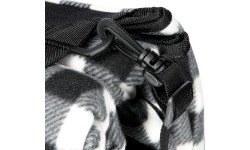 Mata piknikowa Nils Camp NC2310 biało-czarna, 300x200cm, PE, aluminium