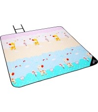 NC8028 KOC PIKNIKOWY ŻYRAFA 195X200 CM NILS CAMP