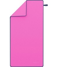 NCR13 PINK-DARK BLUE MICROFIBRE TOWEL 200x90 cm NILS CAMP