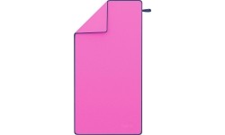 NCR13 PINK-DARK BLUE MICROFIBRE TOWEL 200x90 cm NILS CAMP