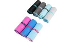 NCR13 PINK-DARK BLUE MICROFIBRE TOWEL 200x90 cm NILS CAMP