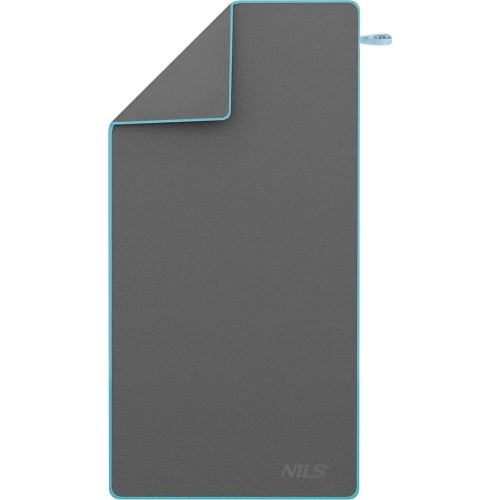 NCR13 DARK GREY MICROFIBRE TOWEL 200x90 cm NILS CAMP