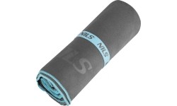 NCR13 DARK GREY MICROFIBRE TOWEL 200x90 cm NILS CAMP