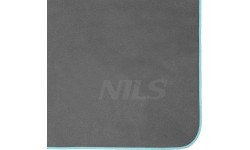 NCR13 DARK GREY MICROFIBRE TOWEL 200x90 cm NILS CAMP