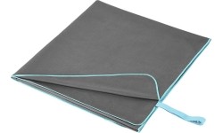 NCR13 DARK GREY MICROFIBRE TOWEL 200x90 cm NILS CAMP